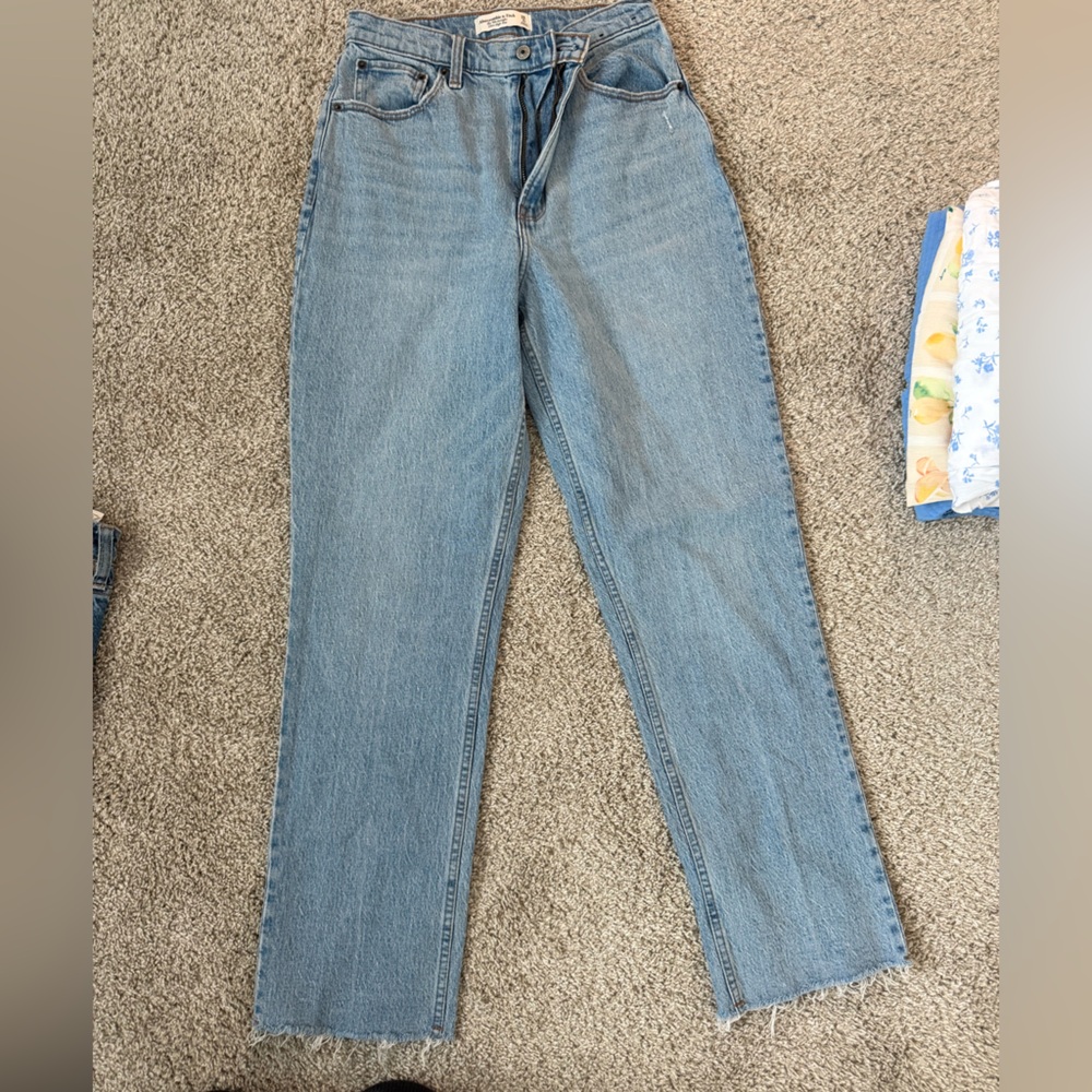 Abercrombie & Fitch Light Blue Denim Jeans